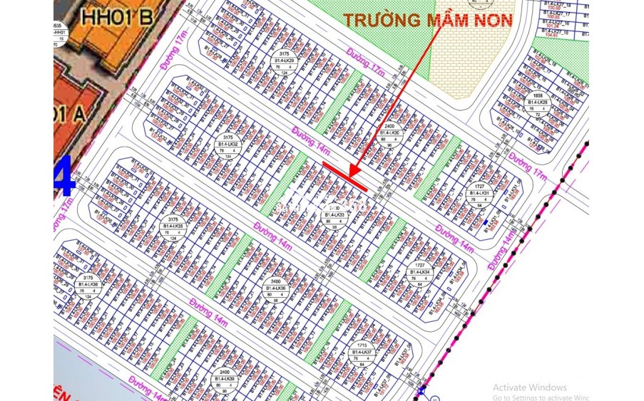 Phân khu: B1.4 – Khu đô thị Thanh Hà Cienco 5
